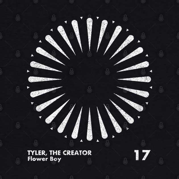 Flower Boy / Tyler The Creator / Minimal Graphic Design Artwork by saudade